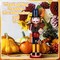 15 Inch Thanksgiving Wooden Nutcrackers Figures Decor Fall Festive Collectible Nutcracker Gift Harvest Thanksgiving Nutcracker for Thanksgiving Christmas Home Table Fireplace Decorations